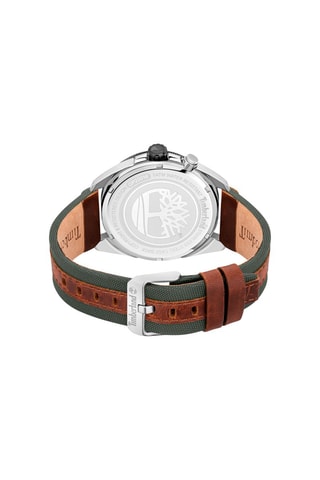 Nylon Quartz Horloge Warrick Kaki en Bruin