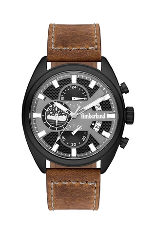 Leren Quartz Horloge Seabrook Chronograaf