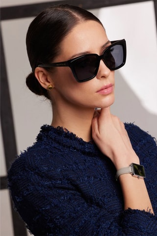 Óculos de sol polarizados unissexo Caliente - Categoria 3 - Preto