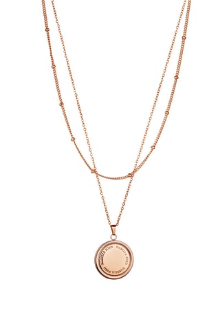 Colar Isabella - Dourado-rosa