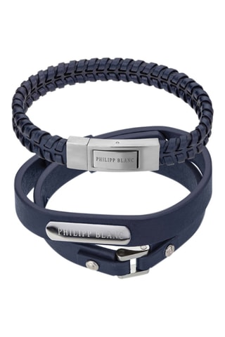 2 pulseiras Andreas - Couro