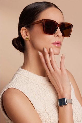 Óculos de sol polarizados unissexo Caliente - Categoria 3 - Castanho