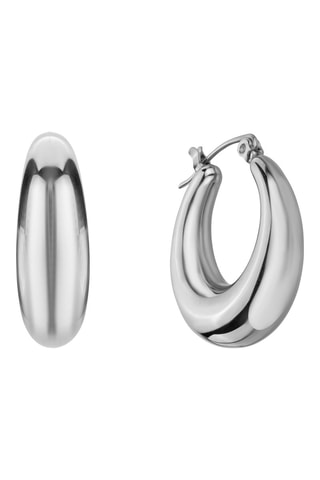 Argolas Luna - Prateado