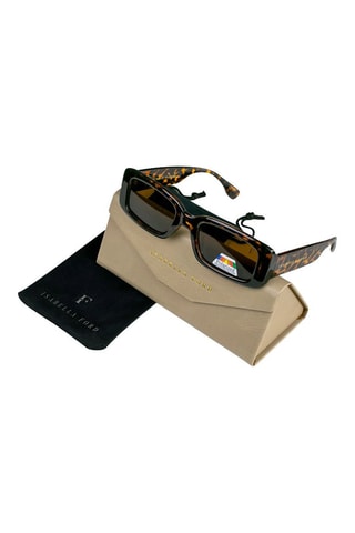 Óculos de sol polarizados mulher Lush - Categoria 3 - Castanho e amarelo-escuro