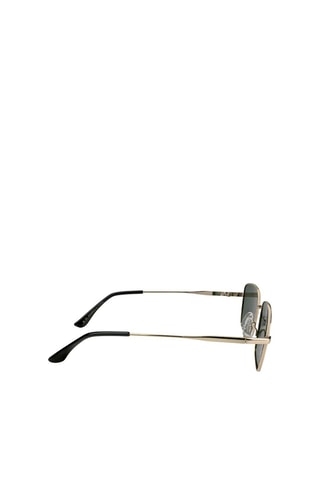 Óculos de sol polarizados mulher 1990 - Categoria 3 - Preto e dourado