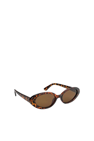 Óculos de sol polarizados mulher Chic - Categoria 3 - Preto e castanho