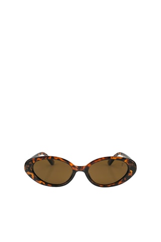 Óculos de sol polarizados mulher Chic - Categoria 3 - Preto e castanho