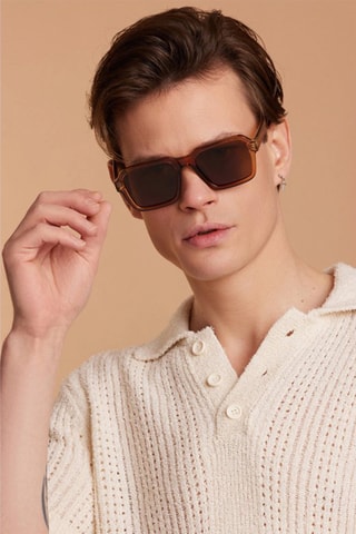 Óculos de sol polarizados unissexo Pilferer - Categoria 3 - Castanho