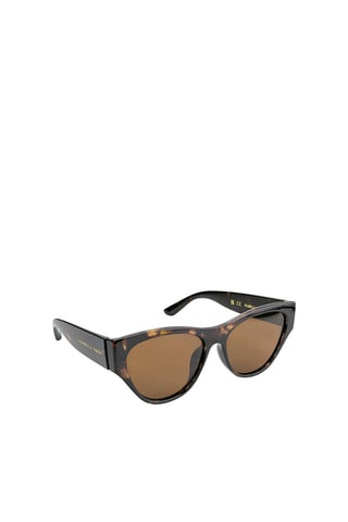 Óculos de sol polarizados mulher Glamour - Categoria 3 - Castanho e amarelo-escuro