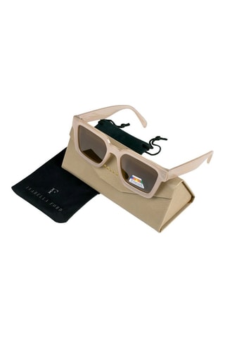 Óculos de sol polarizados mulher Penelope - Categoria 3 - Bege e castanho