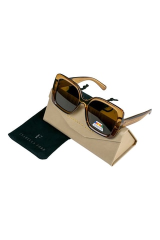 Óculos de sol polarizados mulher Malibu - Categoria 3 - Castanho-escuro