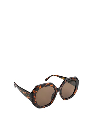 Óculos de sol polarizados mulher Glamour - Categoria 3 - Castanho-escuro e amarelo-escuro