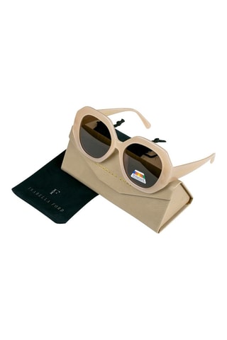 Óculos de sol polarizados mulher Glamour - Categoria 3 - Bege e castanho