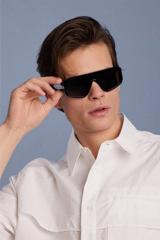 Óculos de sol polarizados unissexo Vertex - Categoria 3  - Preto