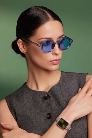 Óculos de sol polarizados unissexo 1920 - Categoria 3 - Azul