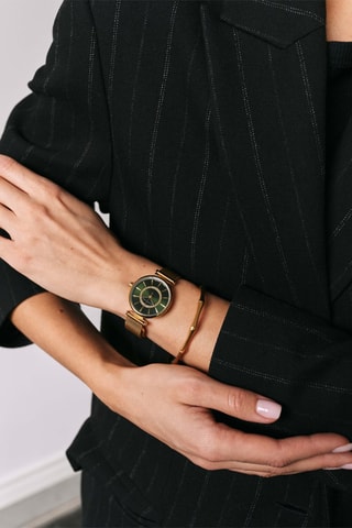 Pulseira rígida Luise - Dourado