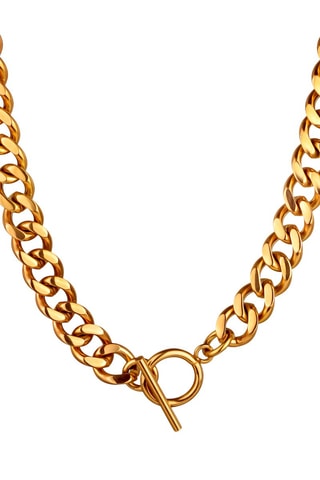 Coffret relógio de quartzo em prata íon ouro amarelo e diamante e colar Nathalle