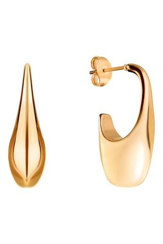 Argolas e brincos Agathe - Dourado