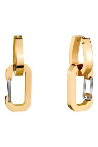 Argolas e brincos Agathe - Dourado