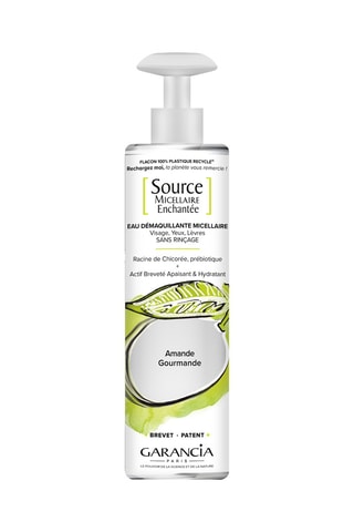 Eau démaquillante vegane Source Micellaire Enchantée - Amande gourmande - Visage, yeux et lèvres - 400 ml