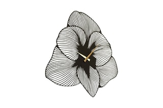 Horloge murale Azalée - Noir -