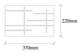 Applique murale - Noir et doré - 100 W