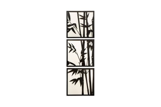Décoration murale Bamboo - Noir