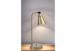 Lampe à poser - Doré - 60 W