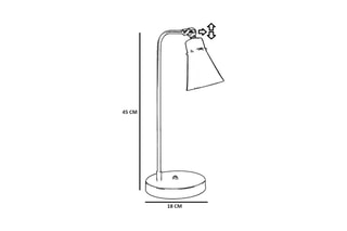 Lampe à poser - Doré - 60 W