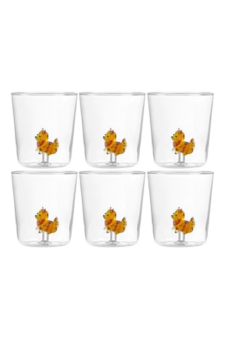 6 Borosilicaatglazen Waterglazen - 30 cl