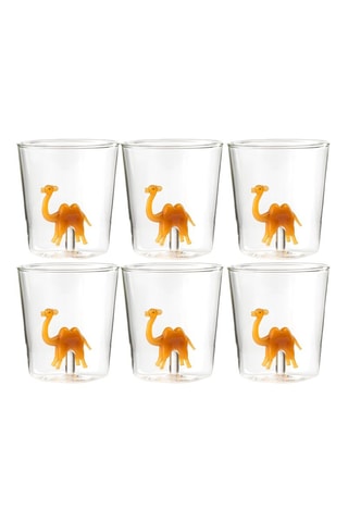 6 Borosilicaatglazen Waterglazen - 30 cl