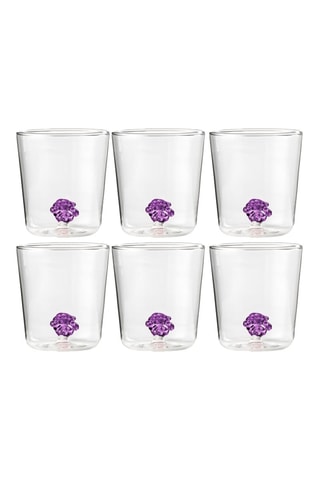 6 Borosilicaatglazen Waterglazen - 30 cl