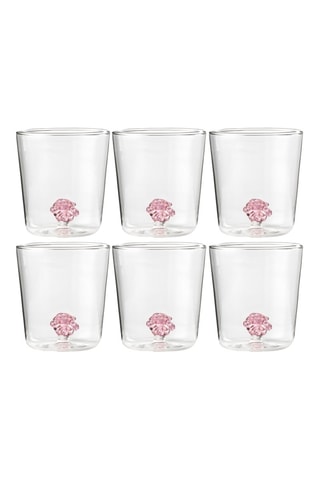 6 Borosilicaatglazen Waterglazen - 30 cl
