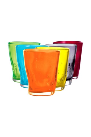 6 verres en verre soufflé bouche Eolo  -  25 cl