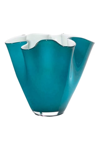 Vase - 28 x 24 cm - Bleu