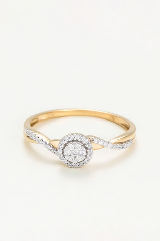 Ring Mon Idéal Geelgoud en Diamanten