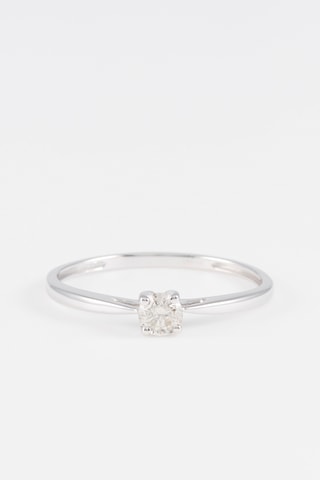Ring Paulina Witgoud en Diamant