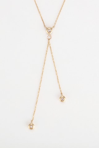 Collier Cordou - Or jaune et diamants