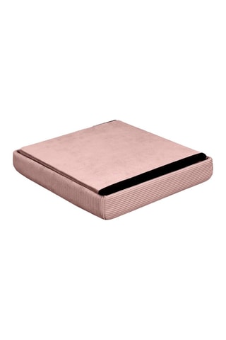 Pouf-coffre pliable Giulia - Rose