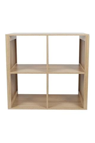 Rangement modulable 4 niches Klaus - Marron