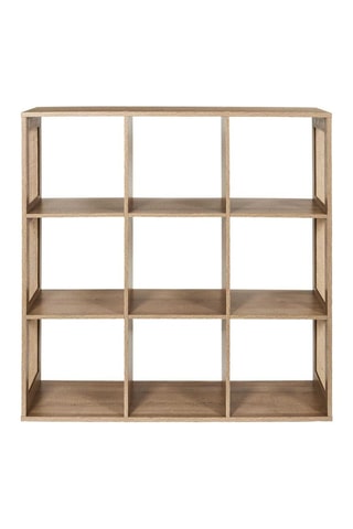 Rangement modulable 9 niches Bali - Marron