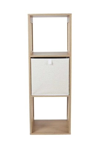 Rangement modulable 3 niches Bali - Marron