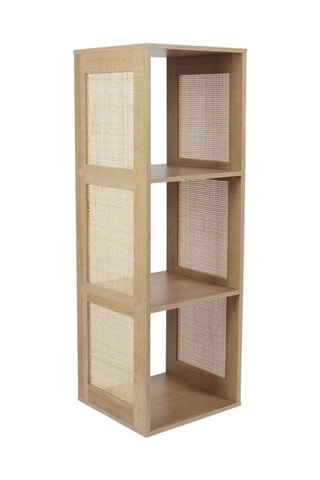 Rangement modulable 3 niches Bali - Marron