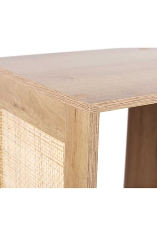 Rangement modulable 4 niches Bali - Marron