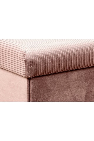 Banc-coffre pliable Giulia - Rose
