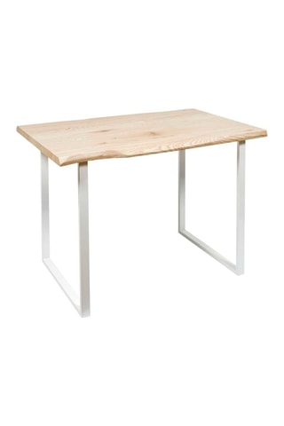Table - Blanc et naturel