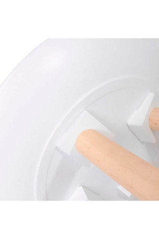 2 tables gigognes - Naturel et blanc
