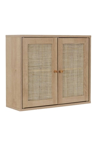 Armoire murale 2 portes Bali - Marron