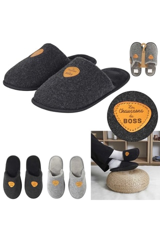 Chaussons à message - Modèle aléatoire