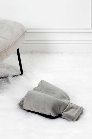 Chausson bouillotte Gris